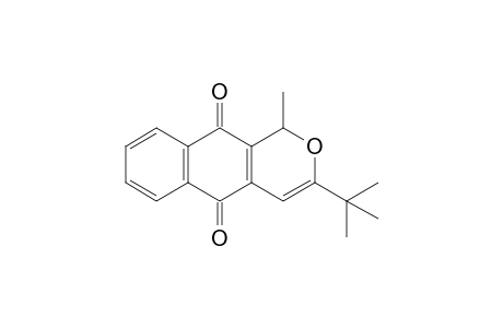 3-tert-butyl-1-methyl-1H-benzo[g]isochromene-5,10-quinone