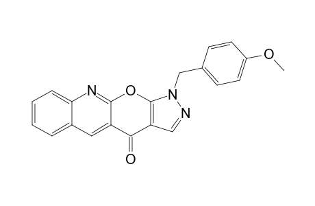 1-(4-Methoxybenzyl)pyrazolo[4',3':5,6]pyrano[2,3-b]quinolin-4(1H)-one