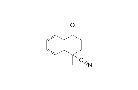 1,4-dihydro-1-methyl-4-oxo-1-naphthonitrile