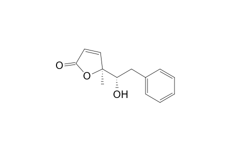 (5S*,1'S*)-5-(1'-Hydroxy-2'-phenylethyl)-5-methyl-5H-furan-2-one