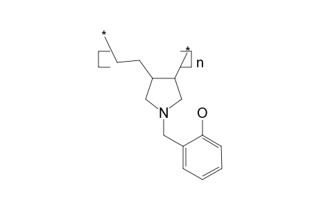 Poly[ethylene-alt-n-(2-hydroxybenzyl)-3,4-pyrrolidinediyl]