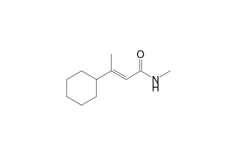 (E)-3-Cyclohexyl-N-methyl-but-2-enamide