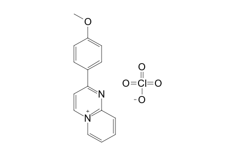 2-(p-methoxyphenyl)pyrido[1,2-a]pyrimidin-5-ium perchlorate