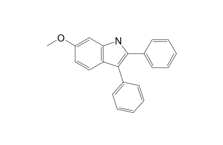 6-Methoxy-2,3-diphenyl-1H-indole