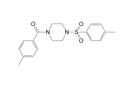 [4-(Toluene-4-sulfonyl)piperazin-1-yl](p-tolyl)methanone