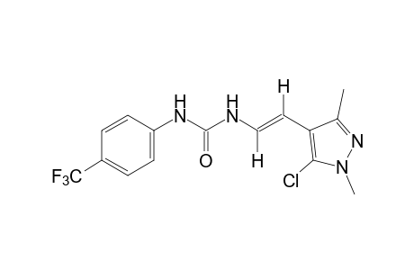 trans-1-[2-(5-CHLORO-1,3-DIMETHYLPYRAZOL-4-YL)VINYL]-3-(alpha,alpha,alpha-TRIFLUORO-p-TOLYL)UREA