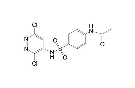 4'-[(3,6-dichloro-4-pyridazinyl)sulfamoyl]acetanilide