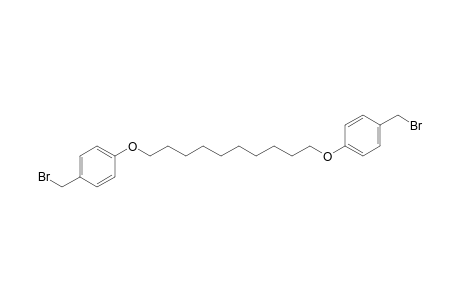 1,1'-[Decane-1",10"-diyl-bis(oxy)]-bis[4-(bromomethyl)benzene]