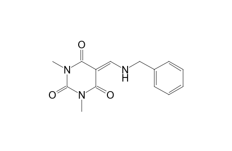 5-[(benzylamino)methylene]-1,3-dimethylbarbituric acid