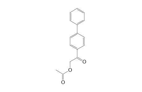 2-[1,1'-Biphenyl]-4-yl-2-oxoethyl acetate