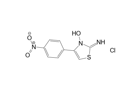 2-Imino-4-(4-nitrophenyl)-1,3-thiazol-3(2H)-ol hydrochloride salt