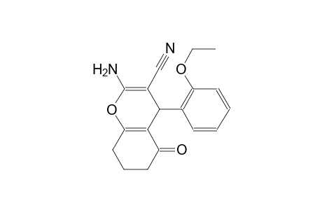 2-amino-4-(2-ethoxyphenyl)-5-oxo-5,6,7,8-tetrahydro-4H-chromene-3-carbonitrile