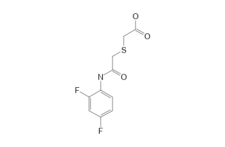 {{[(2,4-difluorophenyl)carbamoyl]methyl}thio}acetic acid