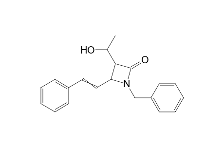 (3s,4s)-1-benzyl-3-((1's)-1'-hydroxyethyl)-4-((e)-styryl)-2-azetidinone