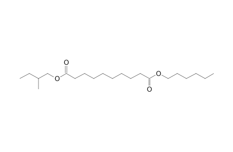 Sebacic acid, hexyl 2-methylbutyl ester