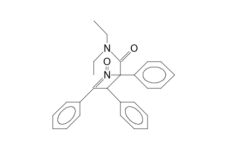 N,N-Diethyl-2,3-dihydro-2,3,4-triphenyl-2-azetecarboxamid-1-oxide