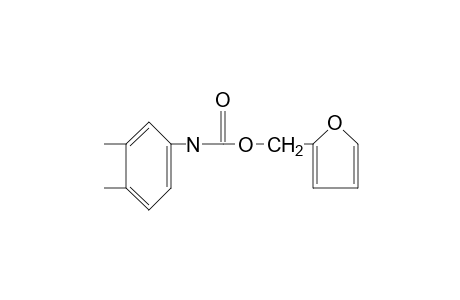 3,4-dimethylcarbanilic acid, furfuryl ester