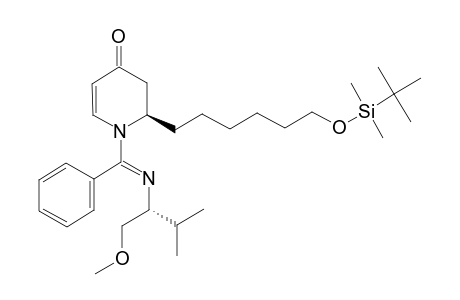 #6E;(2R)-2-[6-[(TERT.-BUTYL-(DIMETHYL)-SILYL)-OXY]-HEXYL]-1-[(E)-[[(1S)-1-(METHOXYMETHYL)-2-METHYLPROPYL]-IMINO]-(PHENYL)-METHYL]-2,3-DIHYDROPYRIDIN-4(1H)-ONE