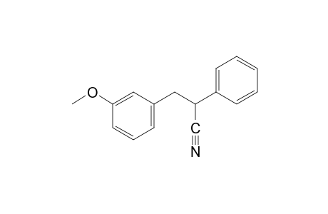 3-(m-Methoxyphenyl)-2-phenylpropionitrile