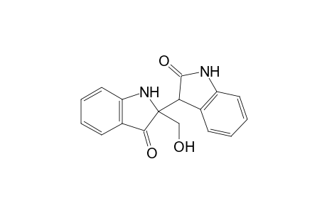 CEPHALINONE_C;2-HYDROXYMETHYL-2-(2-OXOINDOLIN-3-YL)-INDOLIN-3-ONE