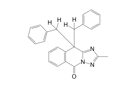 10,10-dibenzyl-2-methyl-s-triazolo[1,5-b]isoquinolin-5(10H)-one