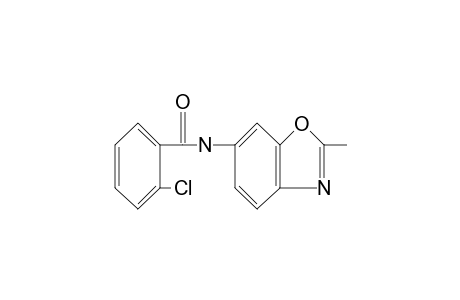 o-chloro-N-(2-methyl-6-benzoxazolyl)benzamide