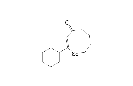 2-(Cyclohex-1-enyl)-5,6,7,8-tetrahydroselenocin-4-one