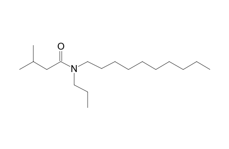 Isovaleramide, N-propyl-N-decyl-