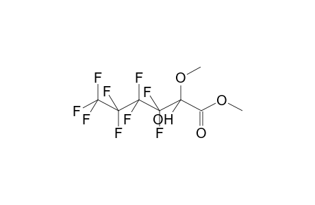 2-METHOXY-2-HYDROXY-3,3,4,4,5,5,6,6,6-NONAFLUOROHEXANOIC ACID, METHYLESTER