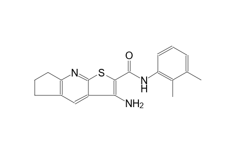 3-Amino-N-(2,3-dimethylphenyl)-6,7-dihydro-5H-cyclopenta[b]thieno[3,2-E]pyridine-2-carboxamide