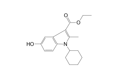 Ethyl 1-cyclohexyl-5-hydroxy-2-methyl-1H-indole-3-carboxylate
