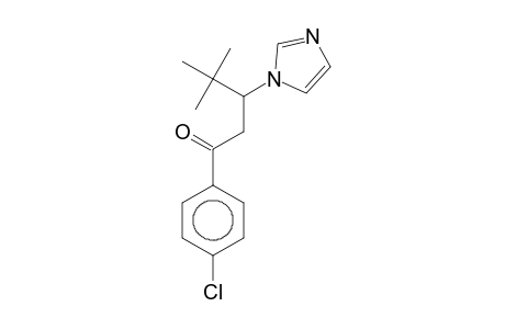 4'-Chloro-4,4-dimethyl-3-(1-imidazolyl)-valerophenone