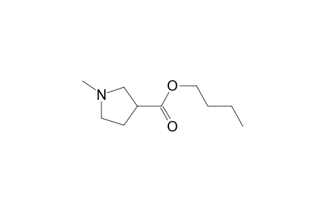 Butyl 1-methylpyrrolidine-3-carboxylate