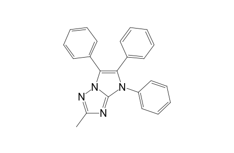5,6-Diphenyl-2-methyl-6-phenyl-7H-imidazo[1,2-b]-[1,2,4]-triazole