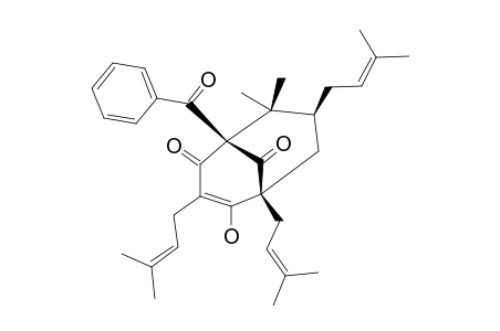 Nemorosone Major Tautomer 1 Benzoyl 3 5 7 Tri 3 Methyl 2 Butenyl 4 Hydroxy 8 Dimethyl Bicyclo 3 3 1 3 Nonene 2 9 Dione 13c Nmr Chemical Shifts Spectrabase