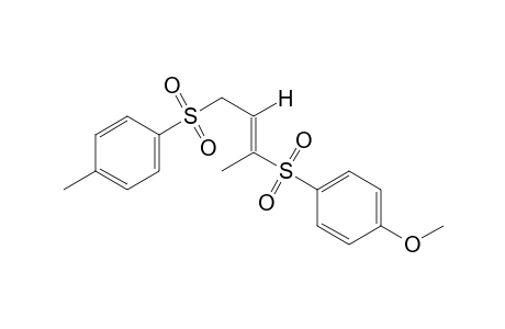 (E)-p-{[1-methyl-3-(p-tolylsulfonyl)propenyl)propenyl]sulfonyl}anisole