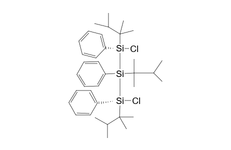 1,3-Dichloro-1,2,3-Triphenyl-1,2,3-trithexylsilane