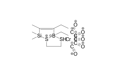 PENTACARBONYL-(4,5-DIETHYL-2,2,3-TRIMETHYL-1-THIONIA-6-THIA-2-SILA-5-BORATABICYCLO-[3.3.0]-OCT-3-ENE-(S))-CHROMIUM