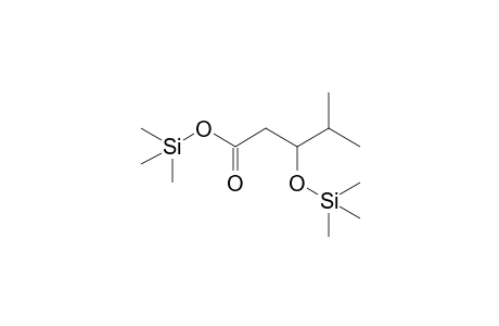 Trimethylsilyl 4-methyl-3-[(trimethylsilyl)oxy]pentanoate