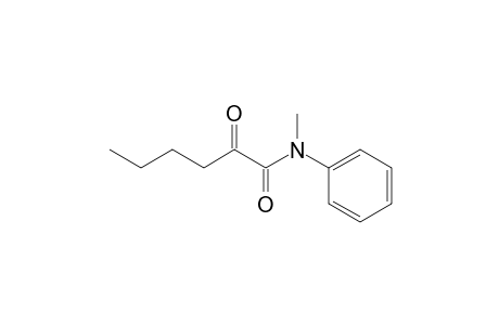 N-Methyl-2-oxo-N-phenylhexanamide