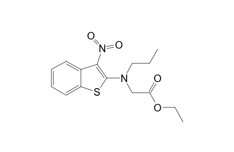 ETHYL-[N-(3-NITROBENZO-[B]-THIOPHEN-2-YL)-N-PROPYLAMINO]-ACETATE