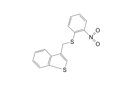 3-{[(o-nitrophenyl)thio]methyl}benzo[b]thiophene