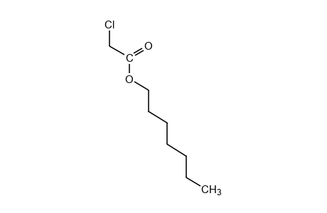 chloroacetic acid, heptyl ester