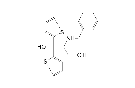 2-benzylamino-1,1-bis(2-thienyl)-1-propanol, hydrochloride