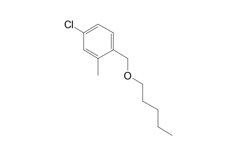 4-Chloro-2-methylbenzyl alcohol, N-pentyl ether