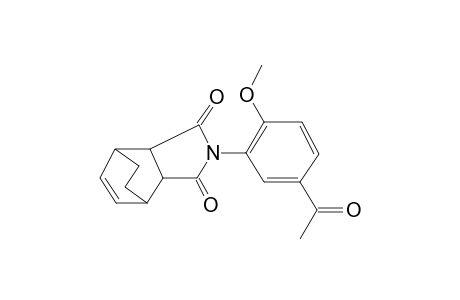 Isoindole-1,3(1H,3H)-dione, 3a,4,7,7a-tetrahydro-4,7-ethano-2-(3-acetoxy-6-methoxyphenyl)-