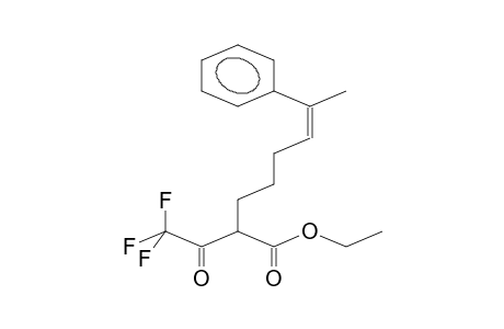 ETHYL 2-(5-PHENYLHEX-4-ENYL)TRIFLUOROACETYLACETATE