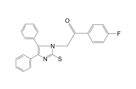 2-(4,5-diphenyl-2-sulfanyl-1H-imidazol-1-yl)-1-(4-fluorophenyl)ethanone