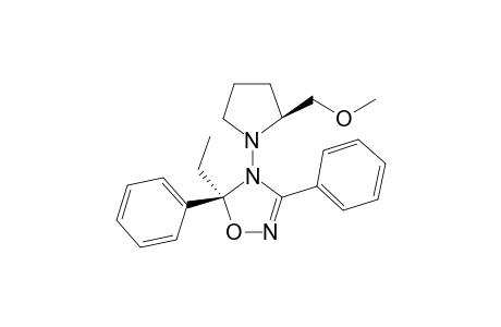 (2'S,5S)-(-)-5-ETHYL-4-[2-(METHOXYMETHYL)-TETRAHYDRO-1H-1-PYRROLYL]-3,5-DIPHENYL-4,5-DIHYDRO-1,2,4-OXADIAZOLE