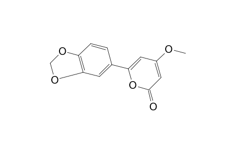 4-methoxy-6-[3,4-(methylenedioxy)phenyl]-2H-pyran-2-one